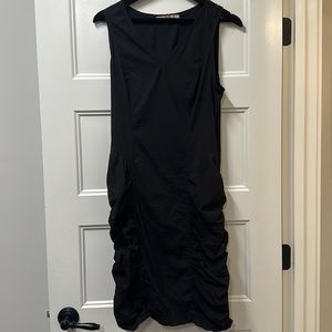 Large black dress